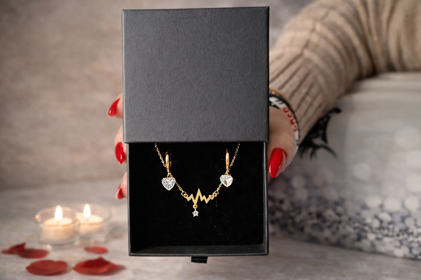 Cofanetto Valentino Phon più collana saetta